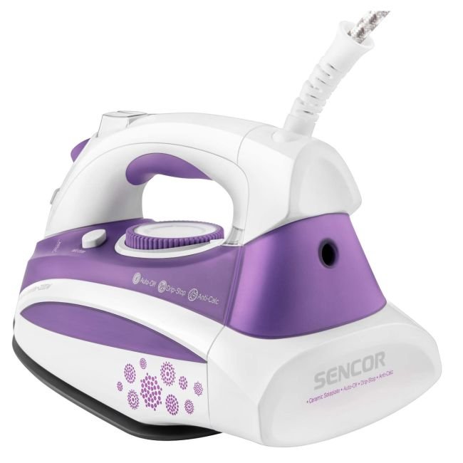 SENCOR 2200W Iron, Ceramic Soleplate - Purple - Image 18