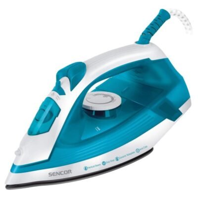 SENCOR 2000W Iron, Ceramic Soleplate - Blue