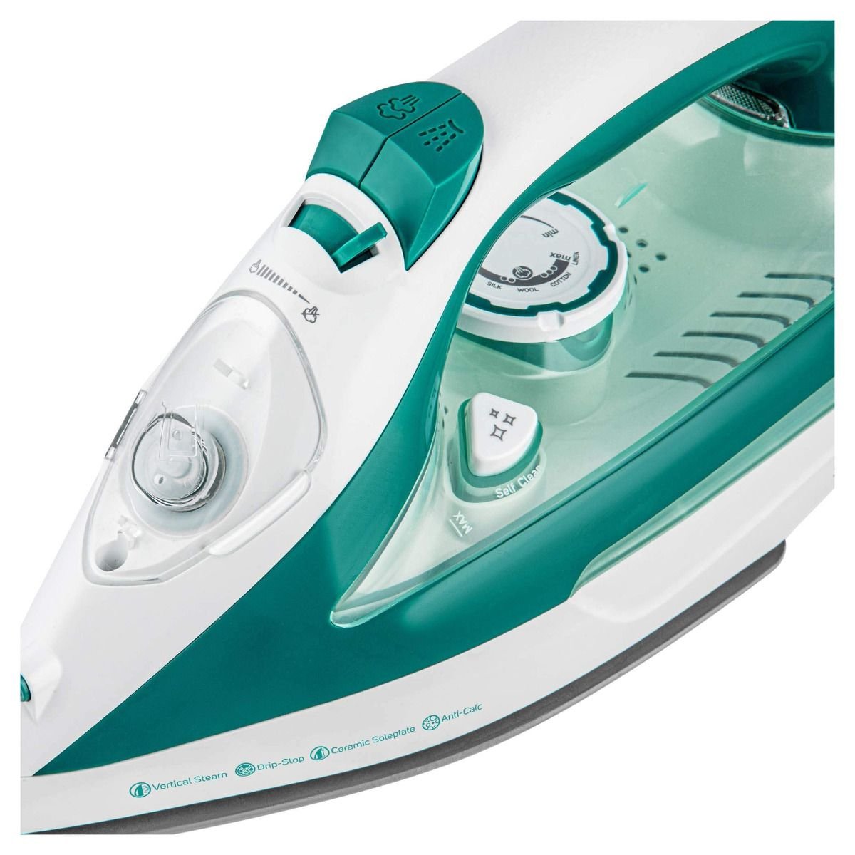 SENCOR 2600W Iron, Ceramic Soleplate - Blue - Image 25