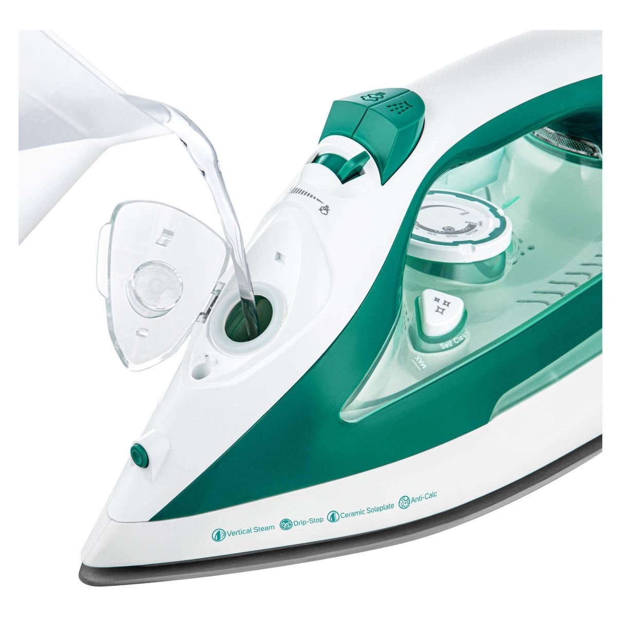 SENCOR 2600W Iron, Ceramic Soleplate - Blue - Image 22