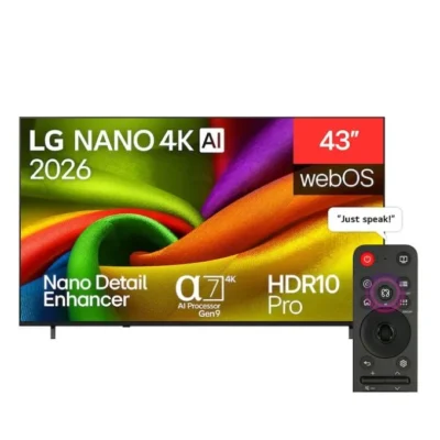 LG 43NU840B6LA 43 inch NANO AI 4K Smart TV