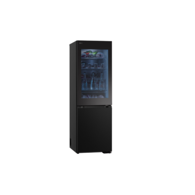 LG GC-V459FSKW Net 349(L) Bottom Freezer Refrigerator | Smart ThinQ™ | Smart Inverter Compressor + Free Fleece and Storage Jars
