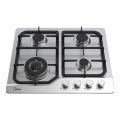 Midea Built-In Gas Hob, 4 Burners, Stainless Steel - Image 3