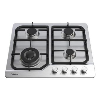 Midea Built-In Gas Hob, 4 Burners, Stainless Steel - Image 6