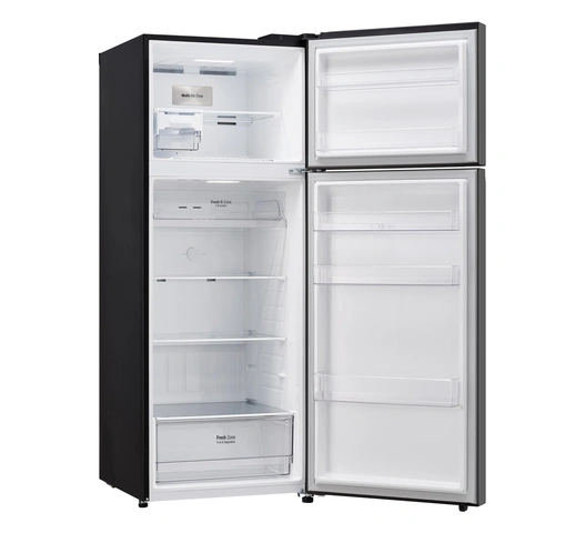 LG GL-B452PPFQ Top Mount Freezer Fridge - 461 Litres, Black - Smart Inverter Compressor, Door Cooling+™ - Image 7