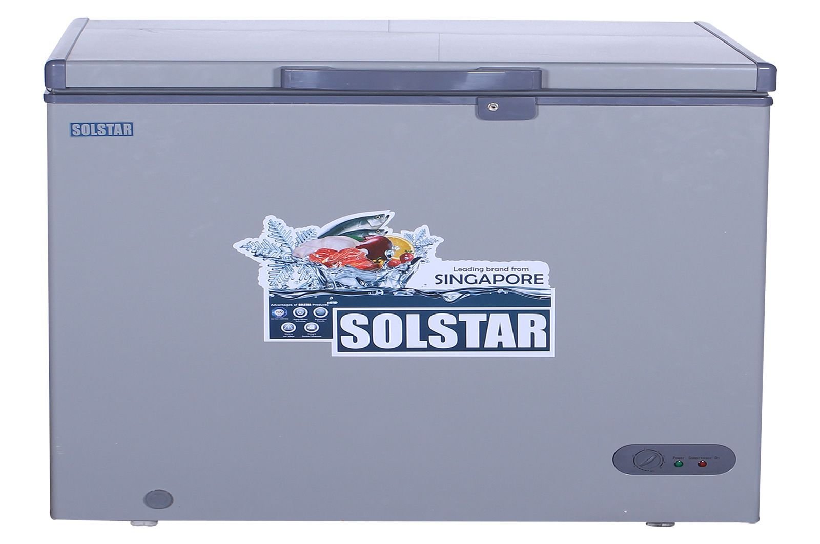 SOLSTAR CF209ECSGSLBSS 140L Single Door Freezer - Image 4