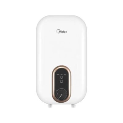 Midea Instant water heater 1.5L/min flow rate, with pump, Mechanical control, 4500W, white color