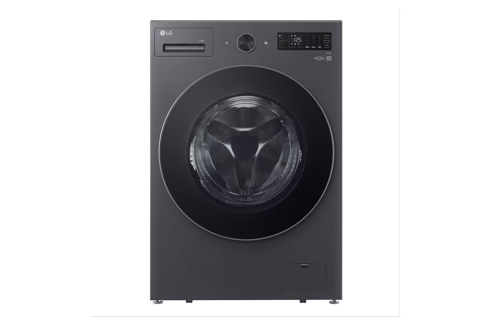 LG 15 Kg Front Load Washer, F0Z6DYP24 Essence Graphite - Image 4