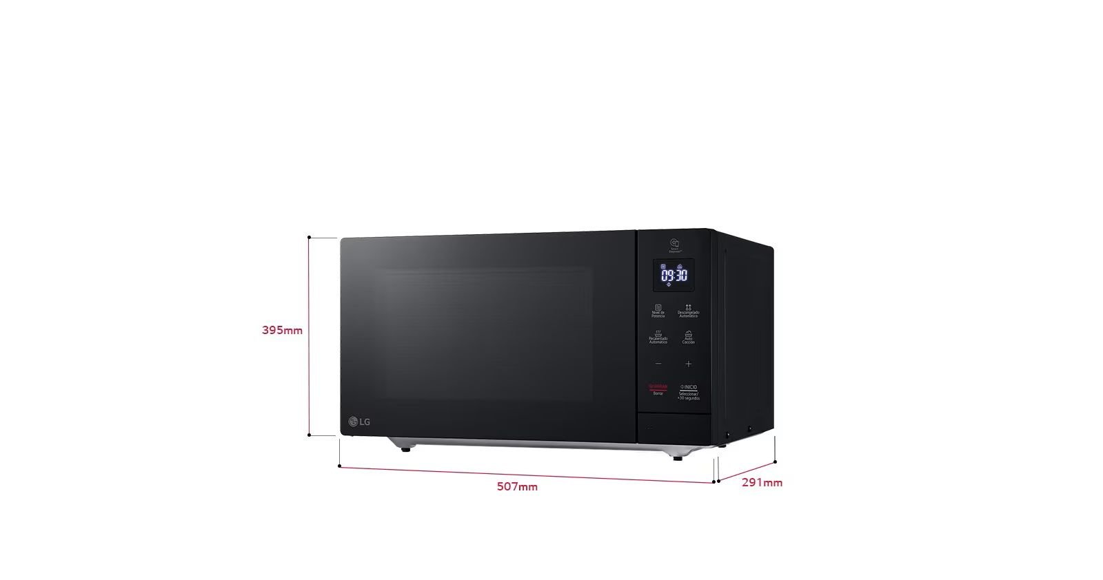 LG MS3032JAS 30L NeoChef® Microwave Oven (Black Finish) - Image 19