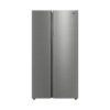 Midea Side by Side Space Master Refrigerator, 700L, Crystal Silver