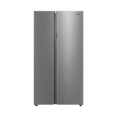 Midea Side by Side Space Master Refrigerator, 700L, Crystal Silver