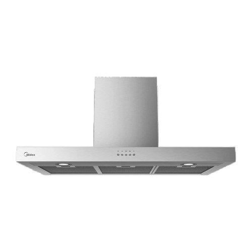 T-Shape Hood with Black Panel, 90cm, 600m3/h, Stainless Steel - Image 24