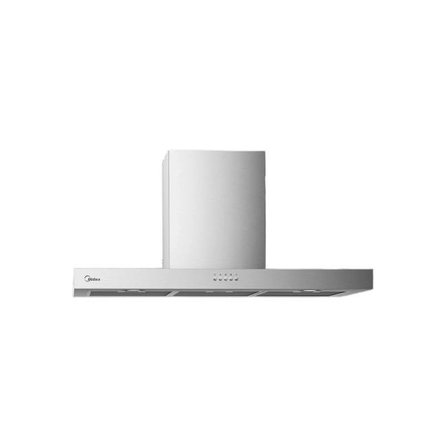 T-Shape Hood with Black Panel, 90cm, 600m3/h, Stainless Steel - Image 11