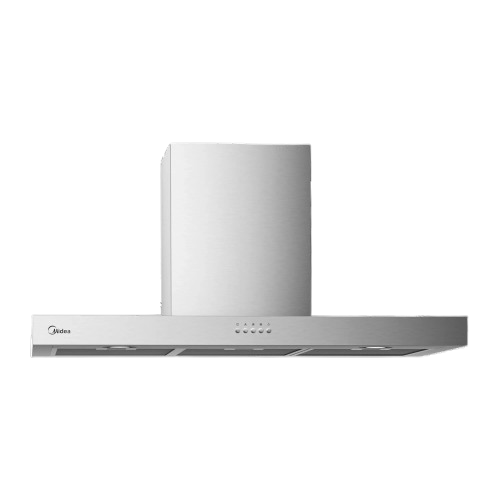 T-Shape Hood with Black Panel, 90cm, 600m3/h, Stainless Steel - Image 12