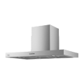 T-Shape Hood with Black Panel, 90cm, 600m3/h, Stainless Steel - Image 7