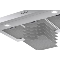 T-Shape Hood with Black Panel, 90cm, 600m3/h, Stainless Steel - Image 19