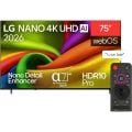 LG 75NU840B6LA Smart TV, 75-inch, 4K UHD, Nano, LED, with built-in receiver and Magic Remote - Black - Image 5