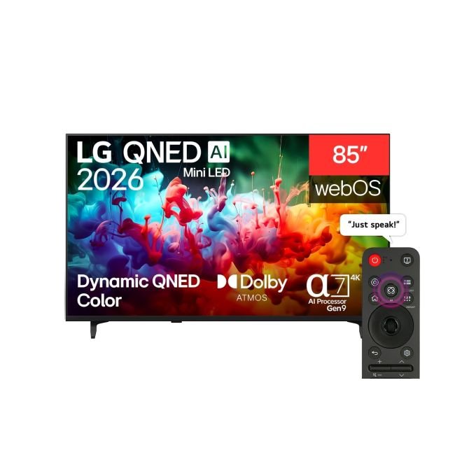 85 inch LG QNED AI QNED70 Mini LED 4K Smart TV 2026