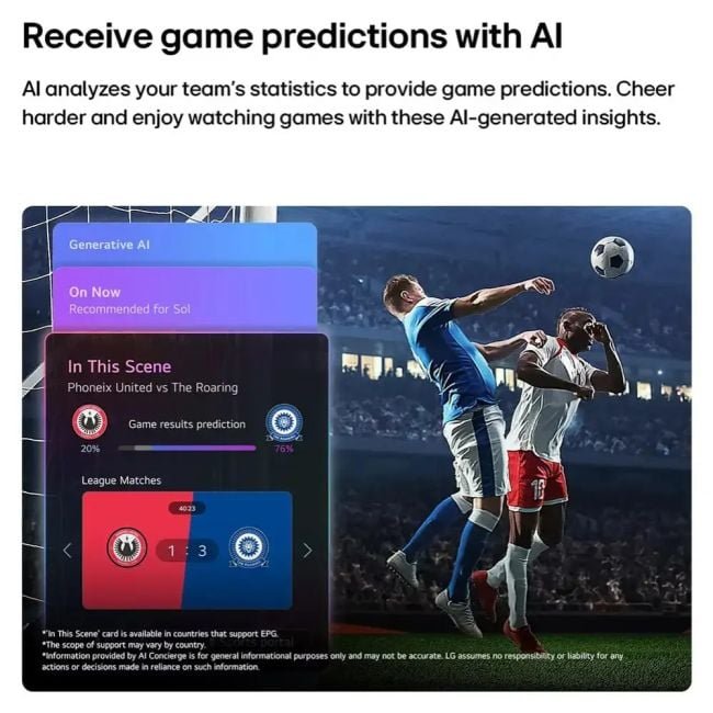 LG 75NU840B6LA Smart TV, 75-inch, 4K UHD, Nano, LED, with built-in receiver and Magic Remote - Black - Image 9