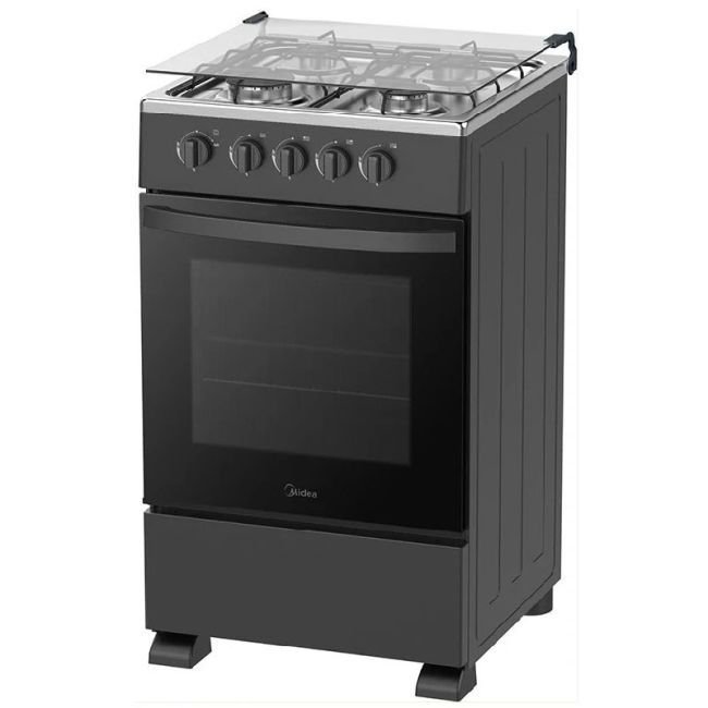 Midea 50*60 3G + 1E cooker, electric oven - Black