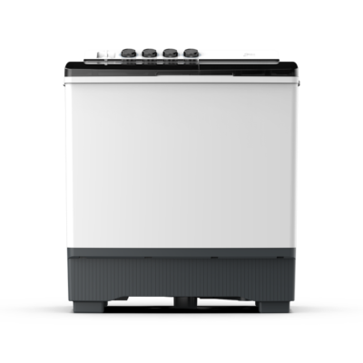 Midea 14Kg Twin Tub Washer With Dual Pulsator, Big Knob, Anti Rust