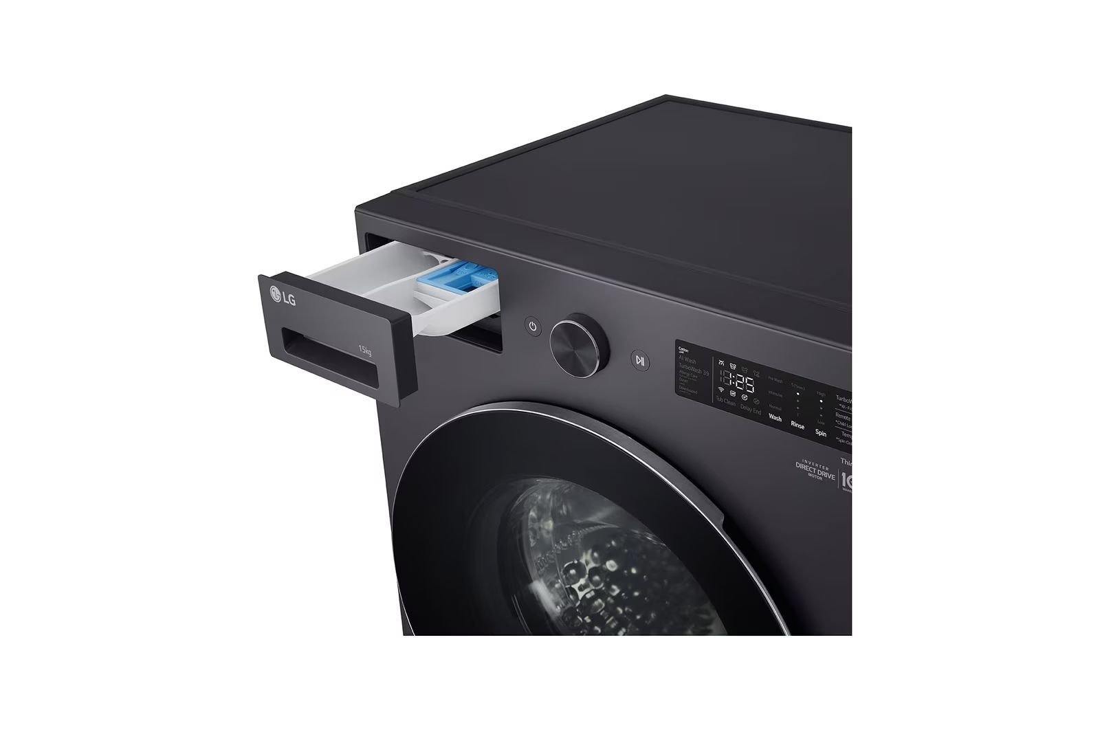 LG 15/8 Kg Front Load Washer and Dryer, F0Z6DRP24 Essence Graphite - Image 21