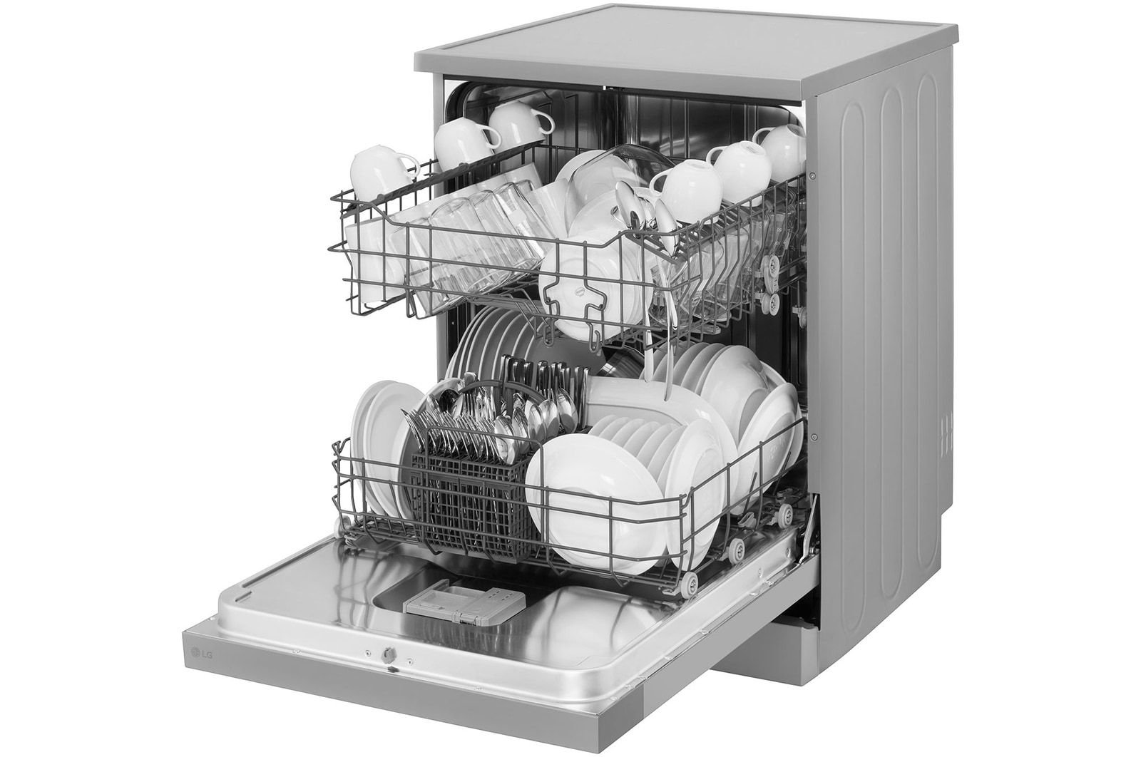 LG Inverter Direct Drive Dish Washer / 13 Place Settings- SILVER - Image 30