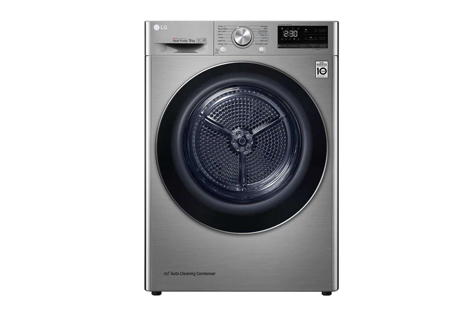 LG 9Kg Dual Inverter Heat Pump Dryer | ThinQ | VCM | Eco Hybrid™ - Image 4